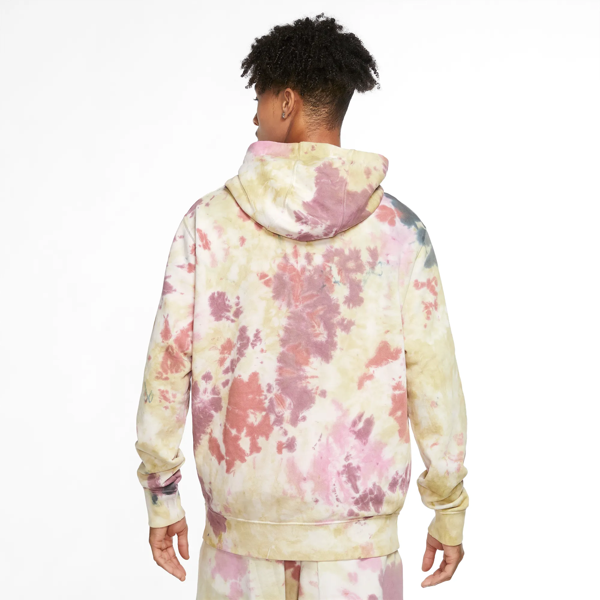 NIKE SPORTSWEAR TIE-DYE PULLOVER HOODIE