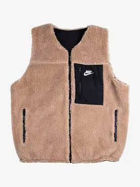 Nike Sportswear Winter Fleece Vest - Khaki / Black