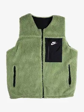 Nike Sportswear Winter Fleece Vest - Oil Green / Black