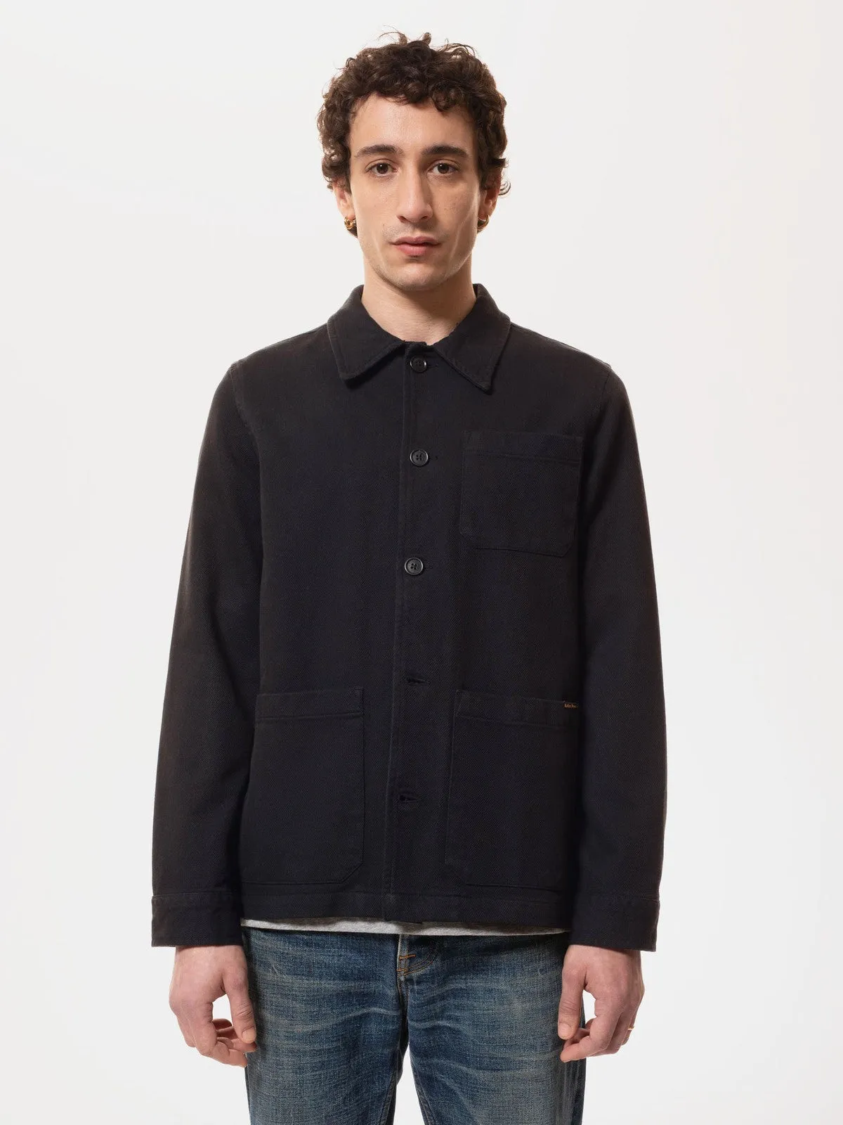 Nudie Barney Worker Jacket - Black