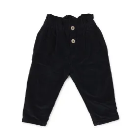 One More In The Family Navy Blue Marta Pants For Little Girls And Baby Girls