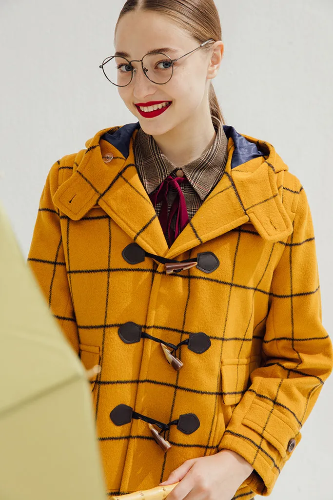 Paddington Wool Duffle Coat (Mustard)\[Limited Edition]