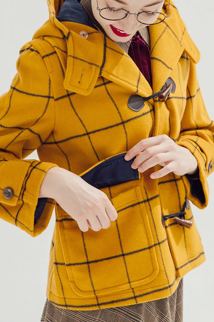 Paddington Wool Duffle Coat (Mustard)\[Limited Edition]