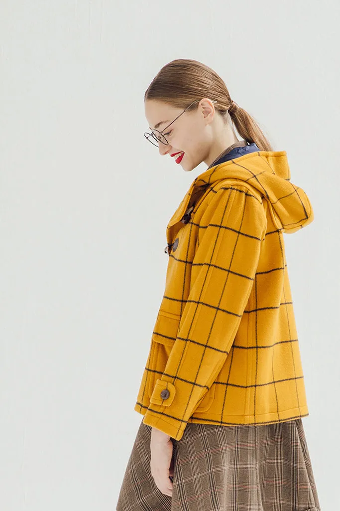 Paddington Wool Duffle Coat (Mustard)\[Limited Edition]