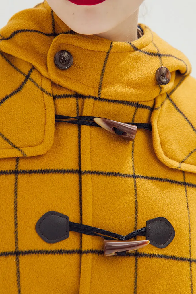 Paddington Wool Duffle Coat (Mustard)\[Limited Edition]