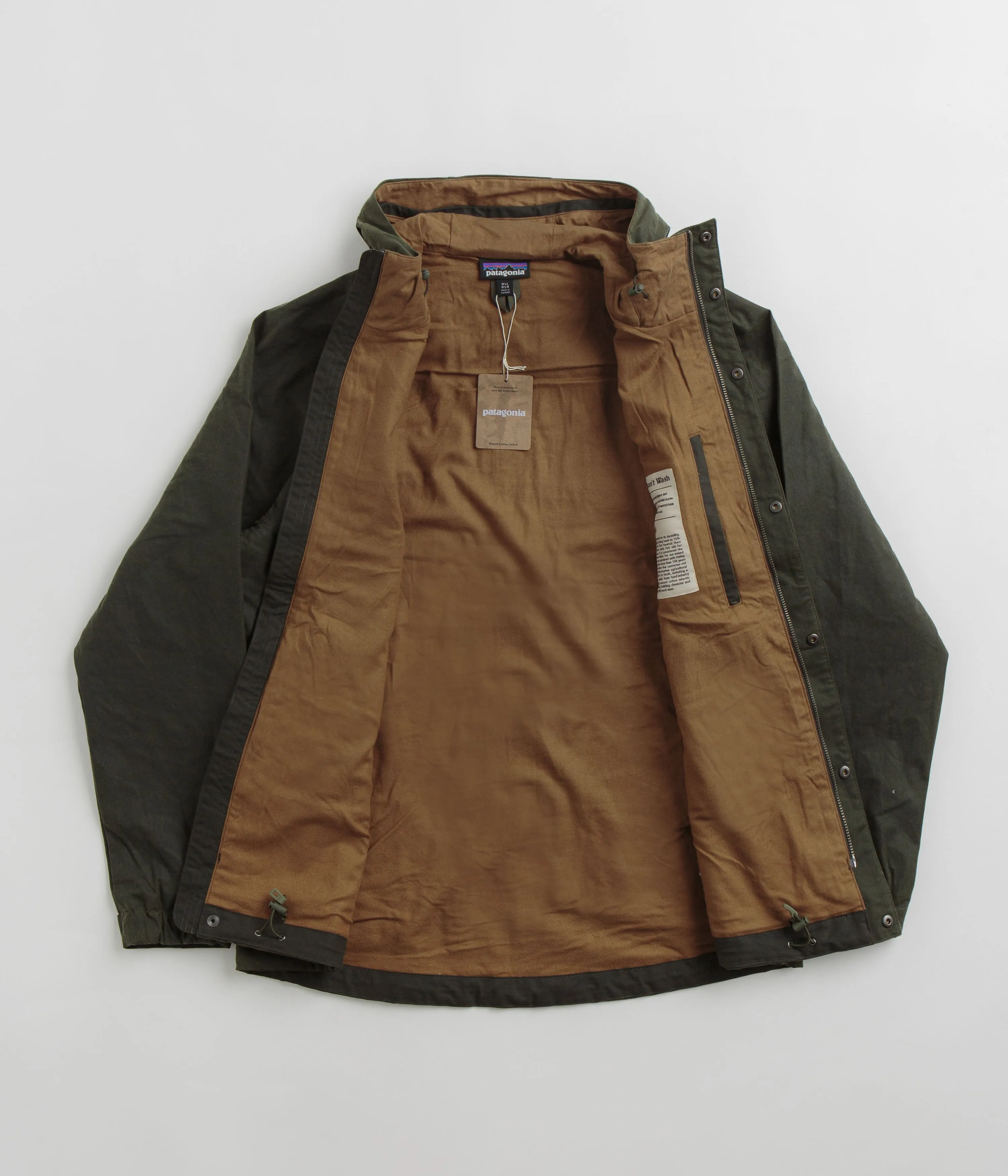 Patagonia Waxed Cotton Jacket - Basin Green