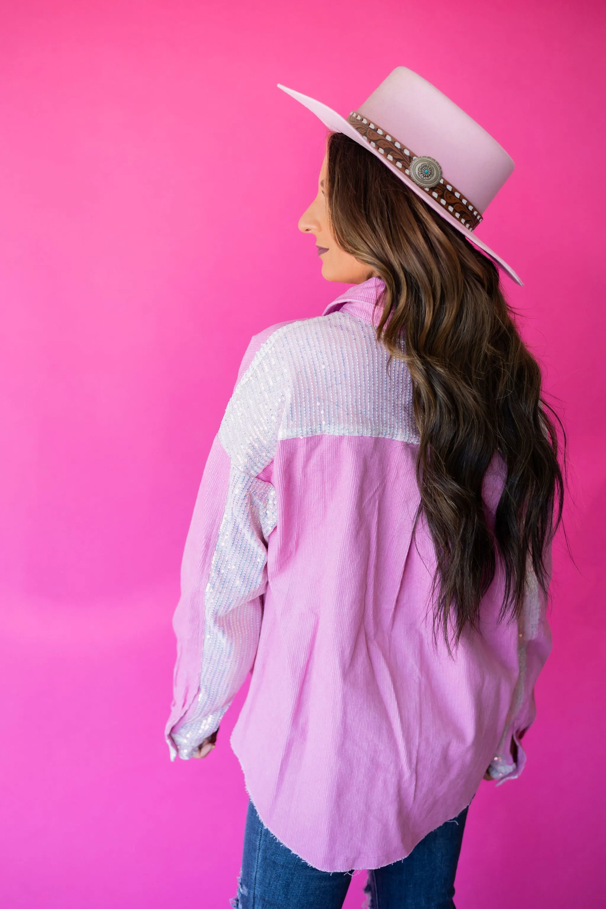 Perfectly Pink Corduroy Jacket