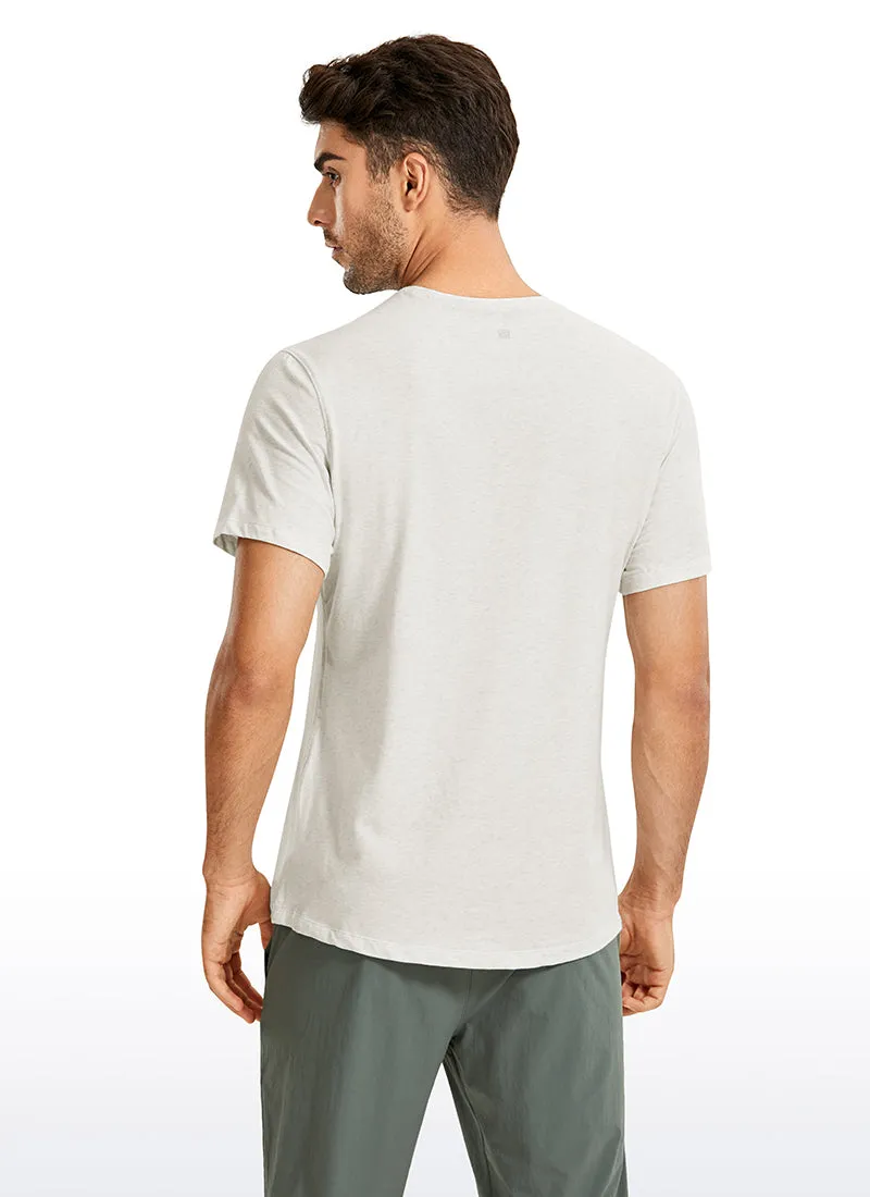 Pima Cotton Short Sleeves