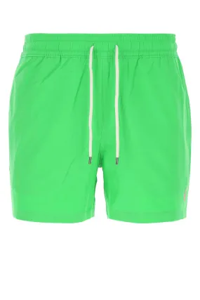 Polo Ralph Lauren Logo Patch Drawstring Swimming Shorts