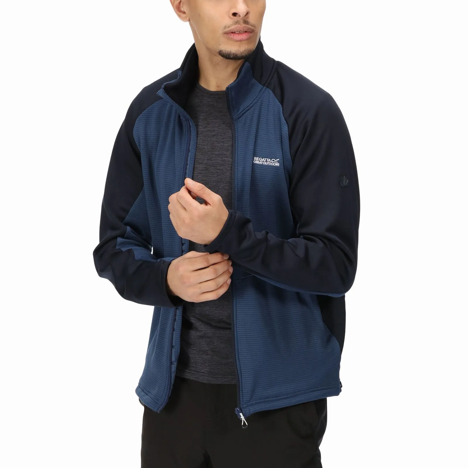 Regatta Mens Highton Full Zip Lightweight Fleece Jacket