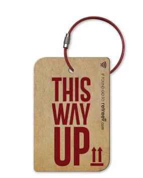 Retreev Smart Luggage Tag THIS WAY UP