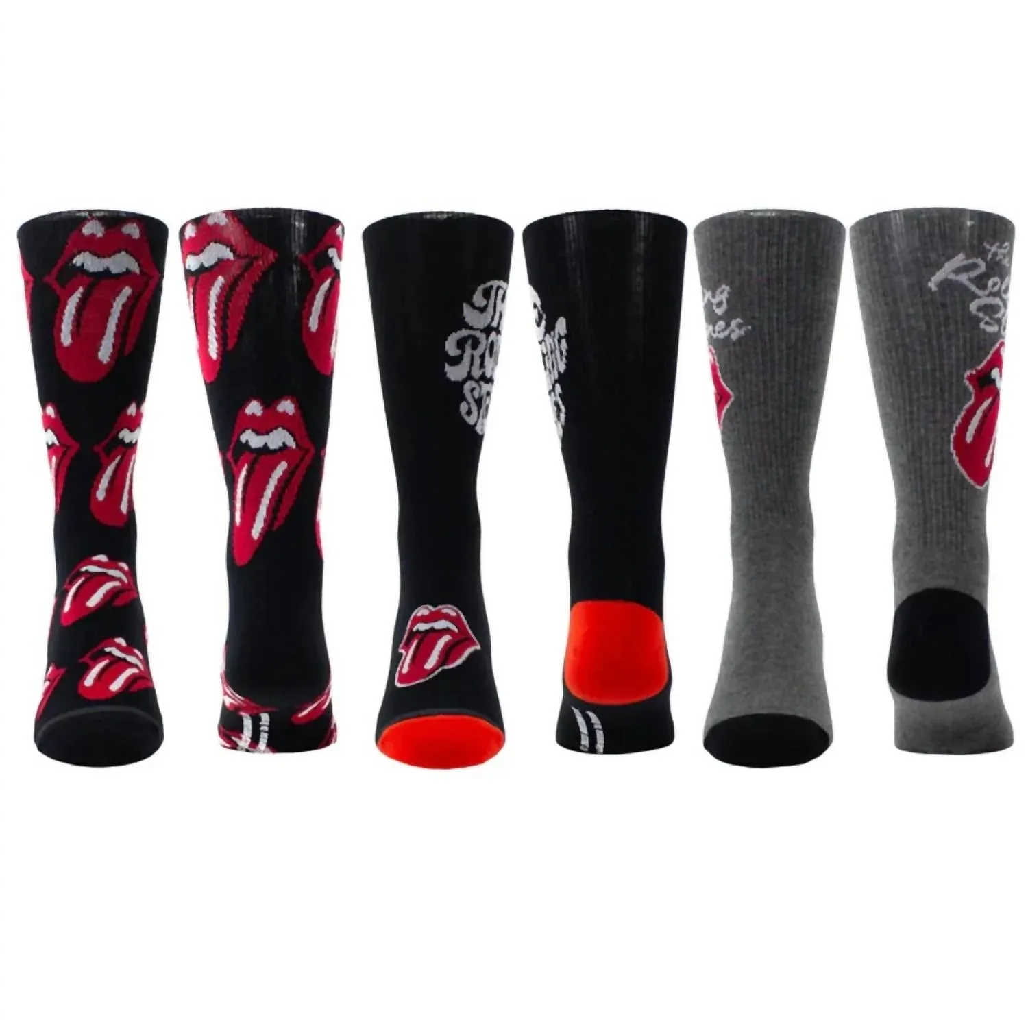 Rolling Stones 3-pack Crew Sock