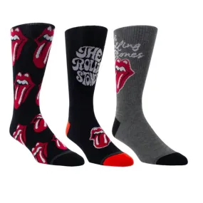 Rolling Stones 3-pack Crew Sock