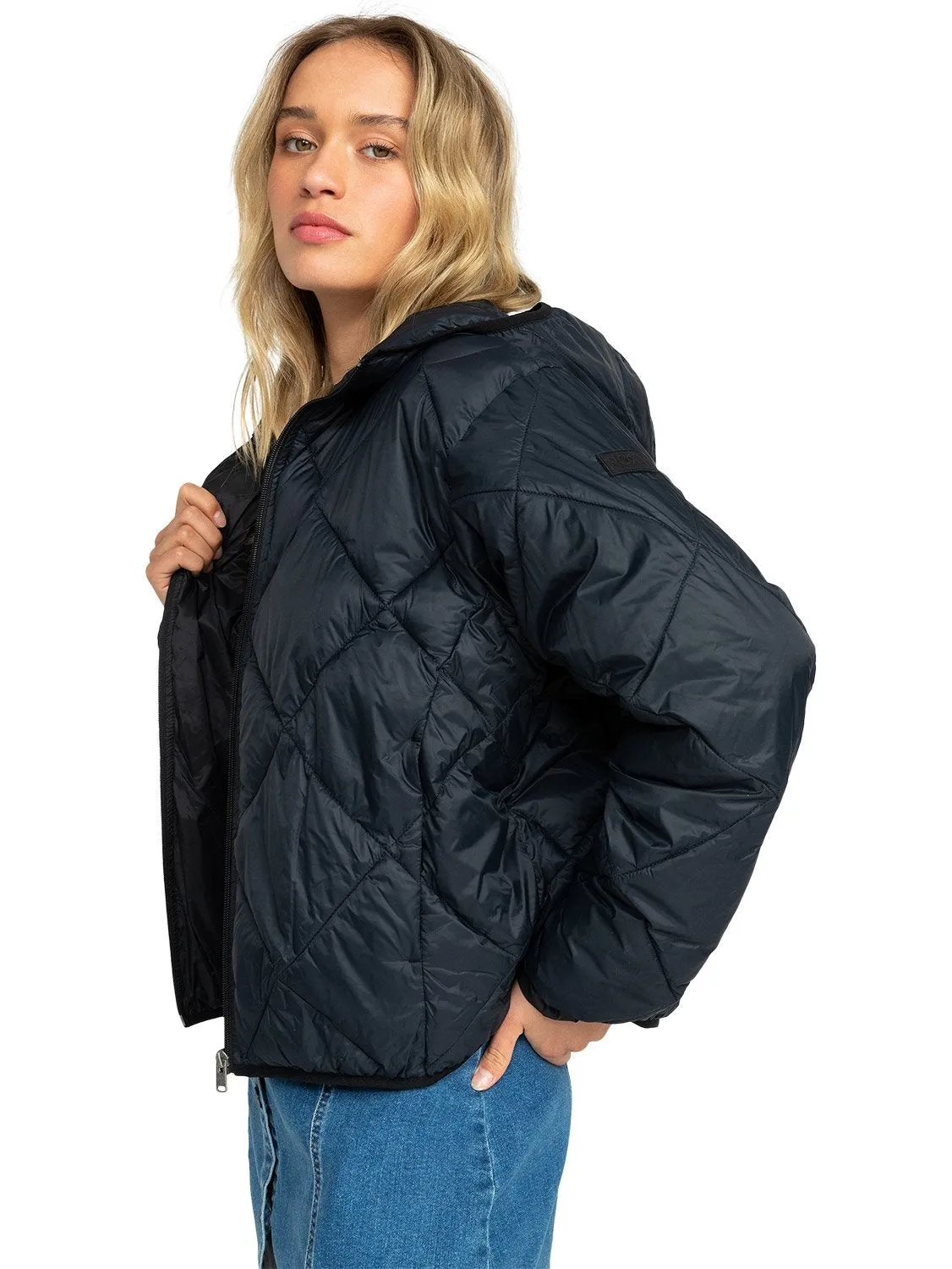 Roxy Ladies Wind Swept Hooded Jacket