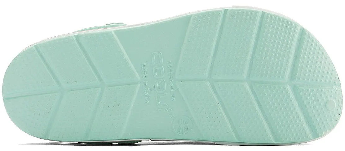 shoes Coqui 6413/Lindo - Light Mint/White - women´s