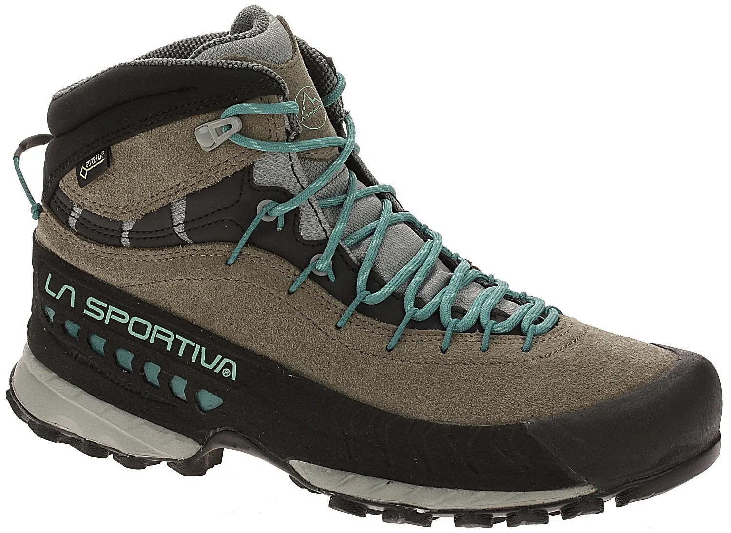 shoes La Sportiva TX4 Mid GTX - Taupe/Emerald - women´s