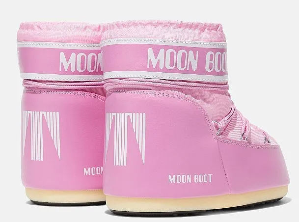 shoes Tecnica Moon Boot Icon Low Nylon - Pink - women´s