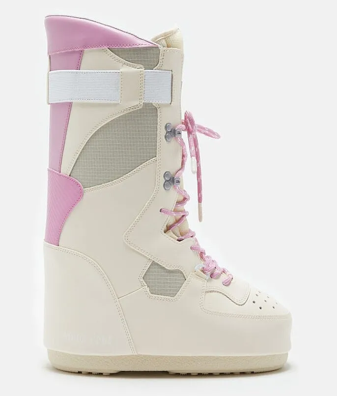 shoes Tecnica Moon Boot Icon Sneaker Hi - Frozen Dew/Pink - women´s