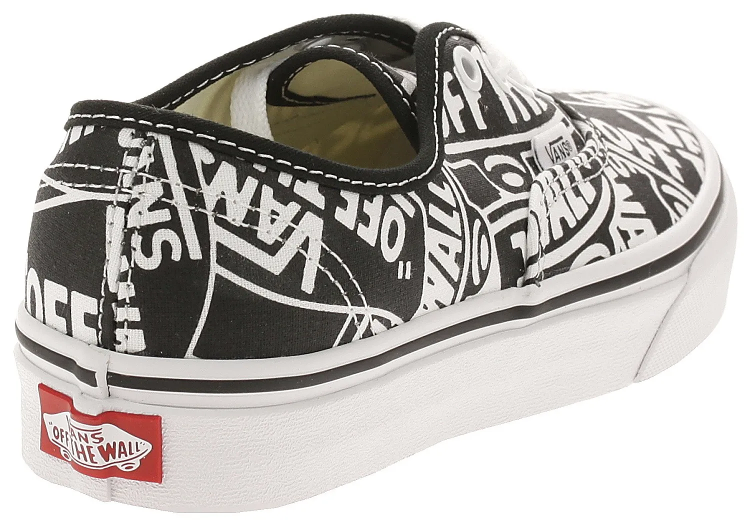 shoes Vans Authentic - OTW Repeat/Black/True White