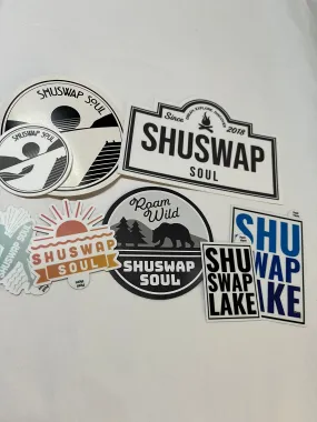 Shuswap Soul Stickers Assorted  ea