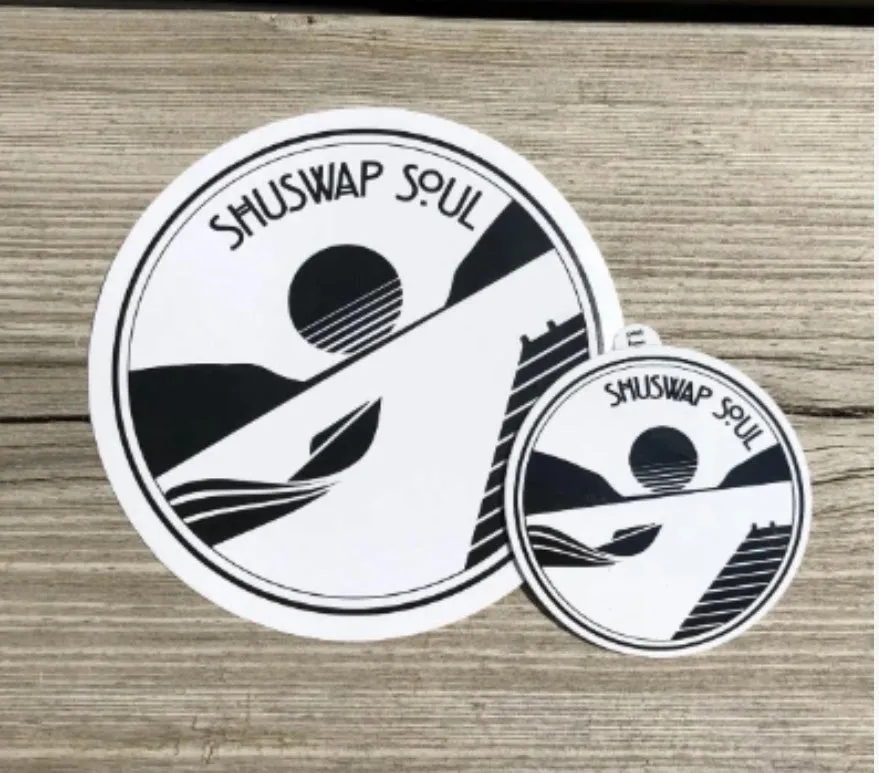 Shuswap Soul Stickers Assorted  ea