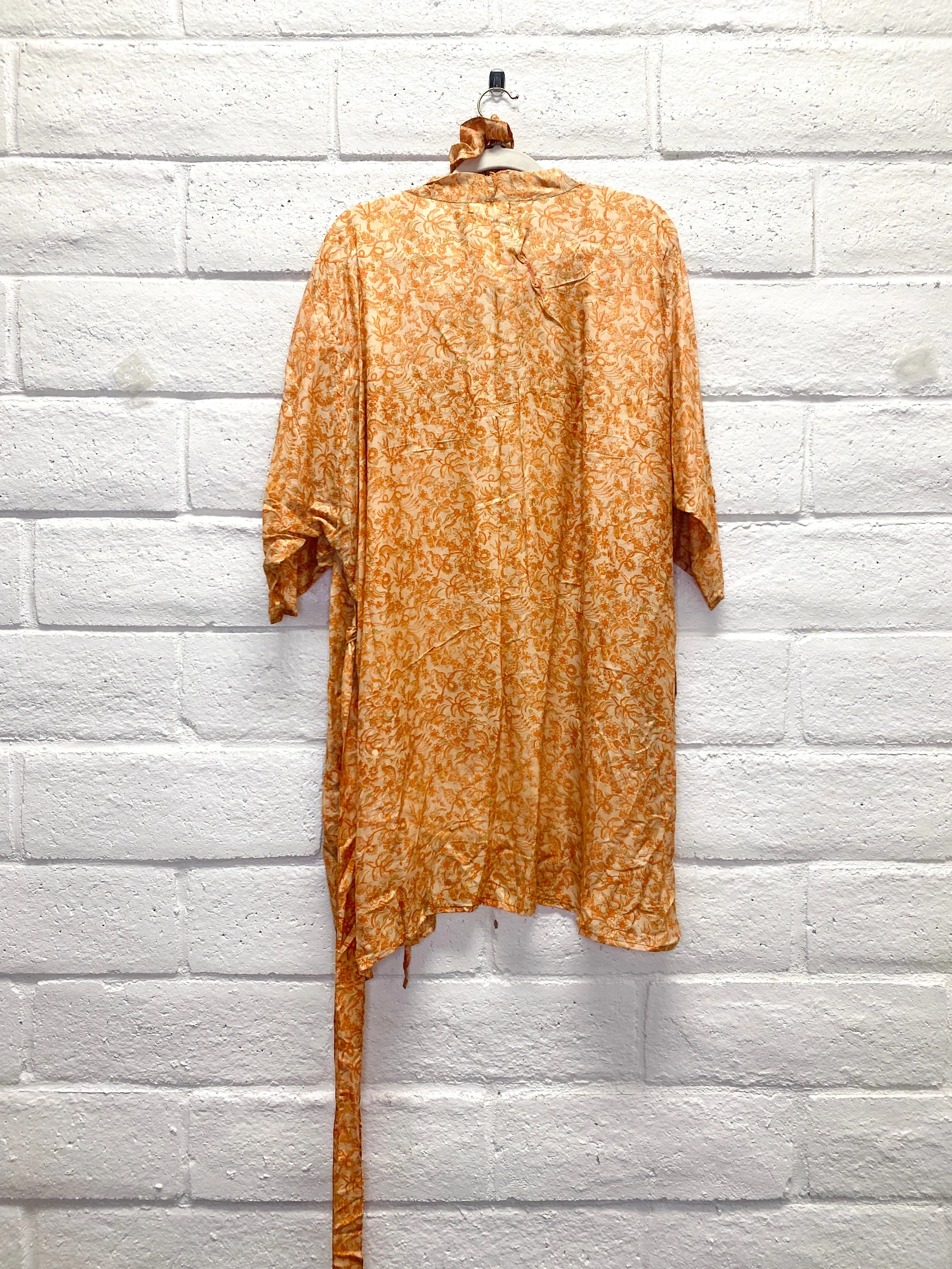 Silk Boho Robe - L - Blessing