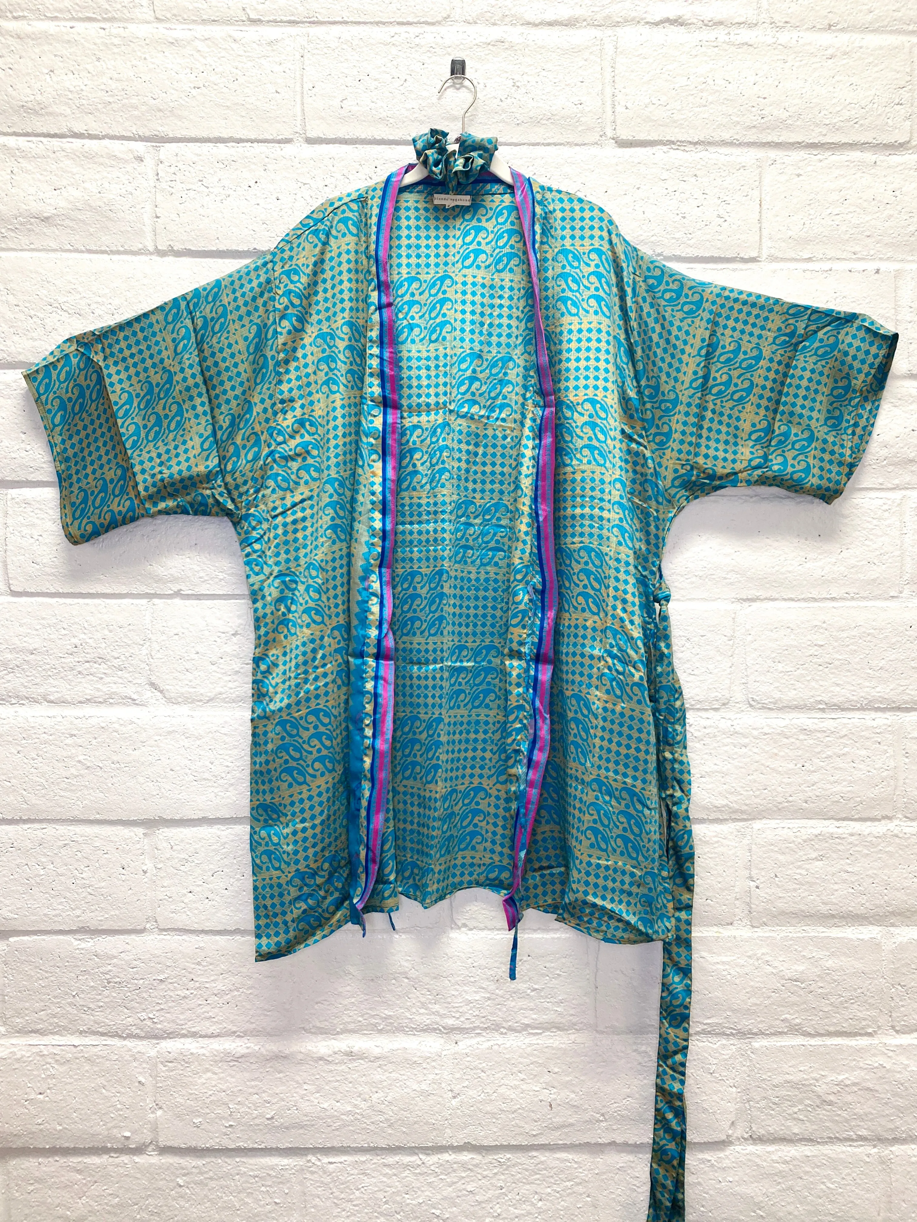 Silk Boho Robe - XL/XXL - Astral