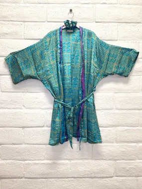 Silk Boho Robe - XL/XXL - Astral