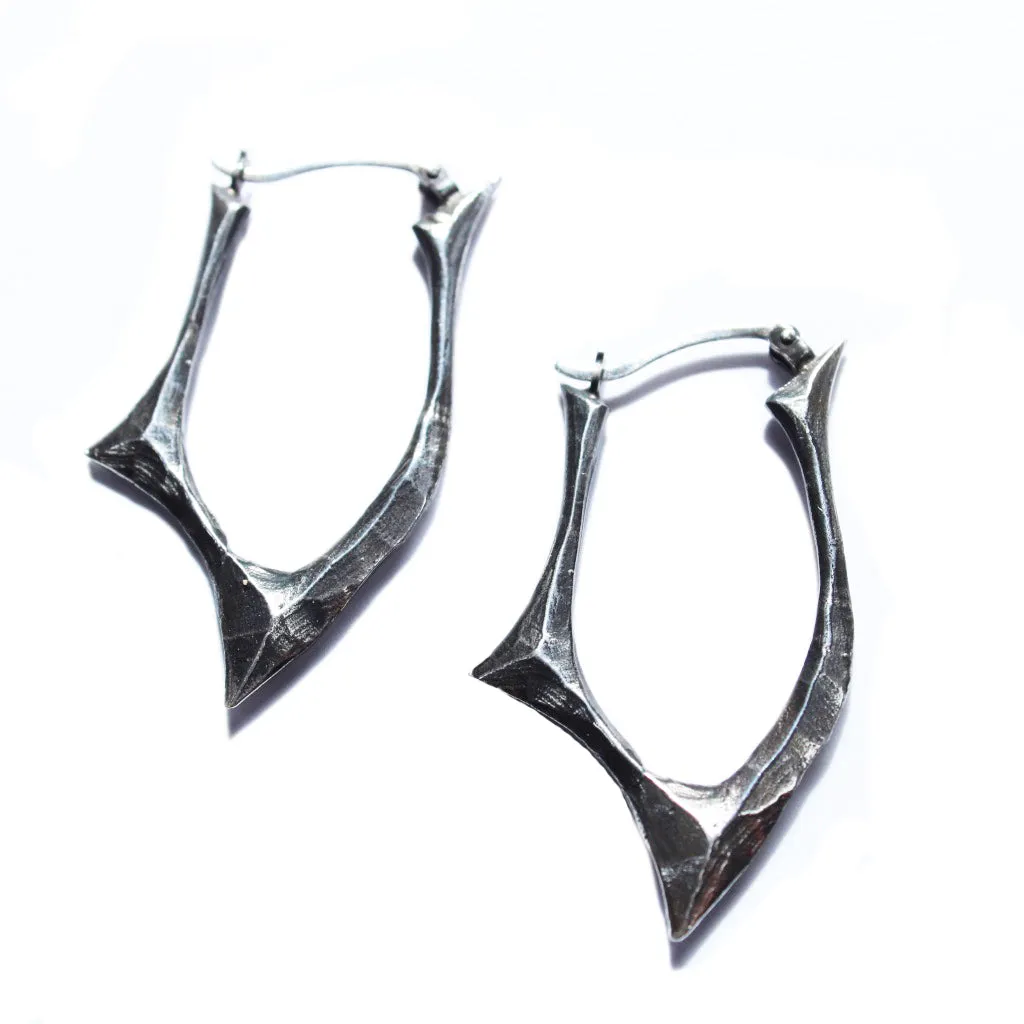 Small Blade Hoops