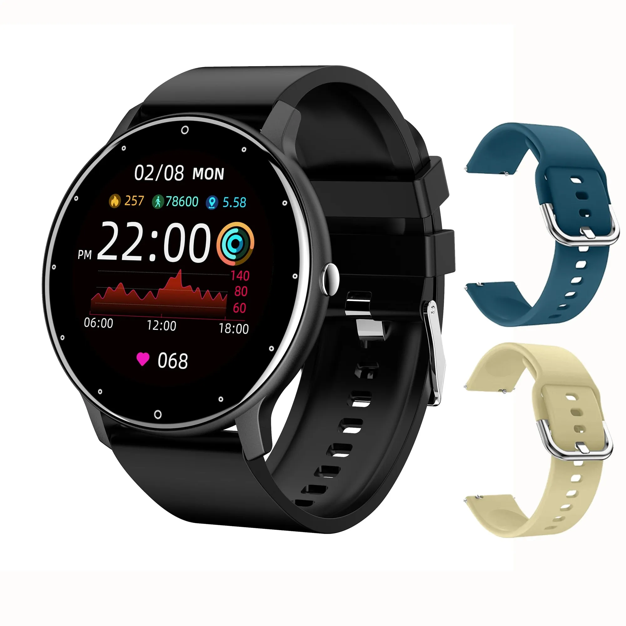 Smartwatch Women Men Lady Sport Fitness