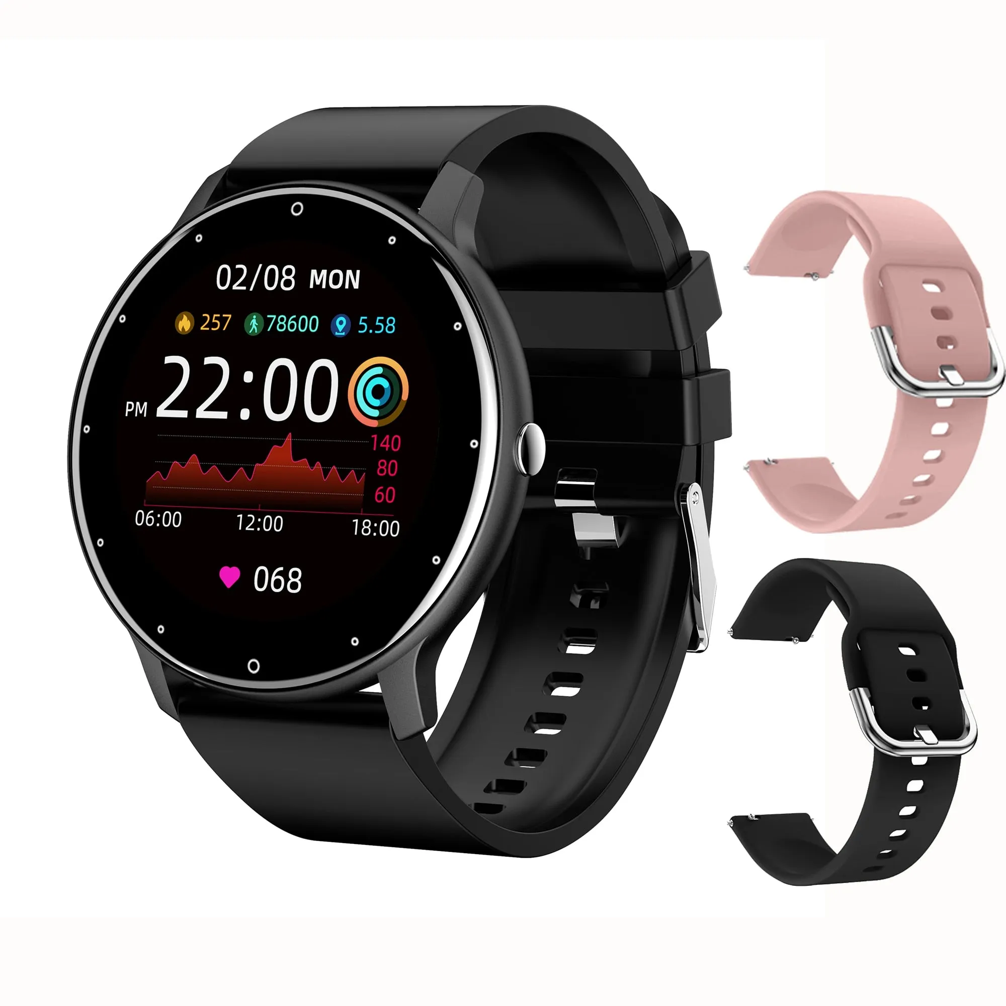 Smartwatch Women Men Lady Sport Fitness