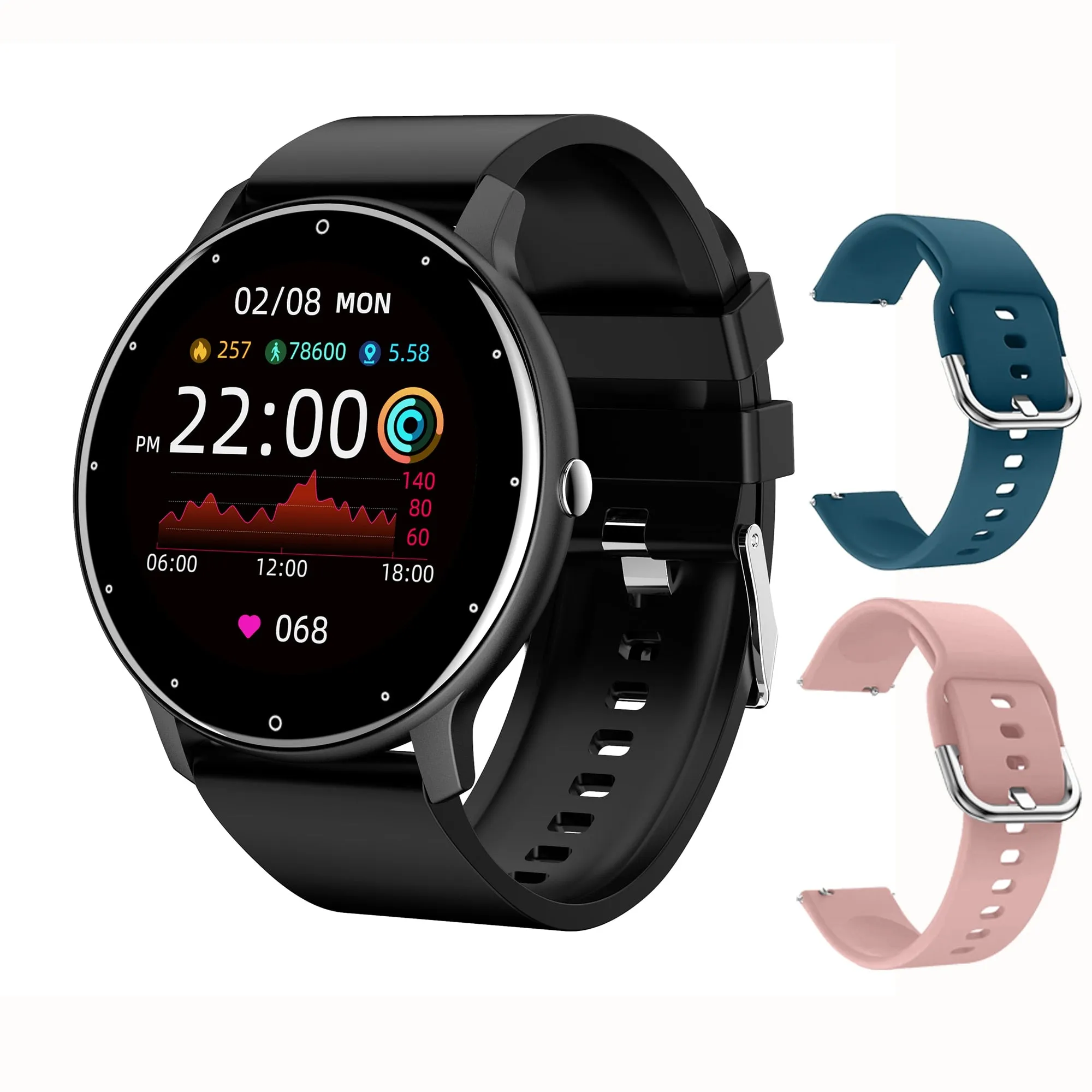 Smartwatch Women Men Lady Sport Fitness