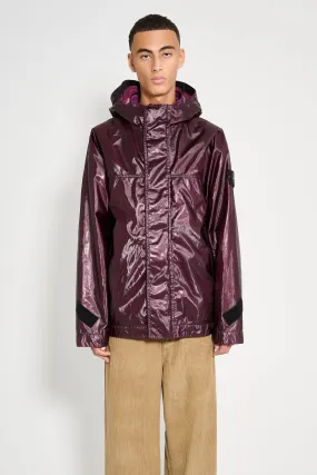 Stone Island Glass Cover T-C Jacket Dark Burgundy