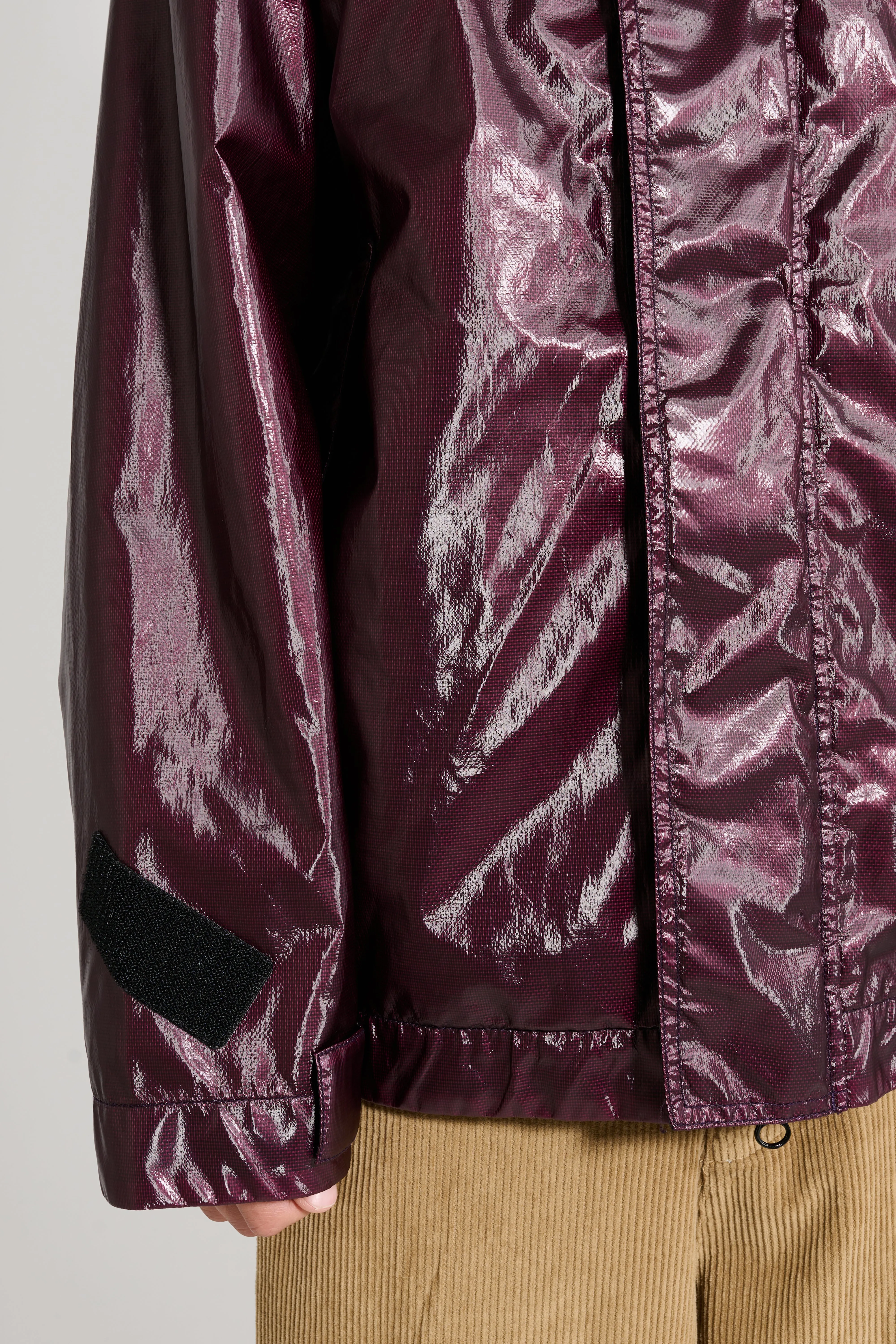 Stone Island Glass Cover T-C Jacket Dark Burgundy