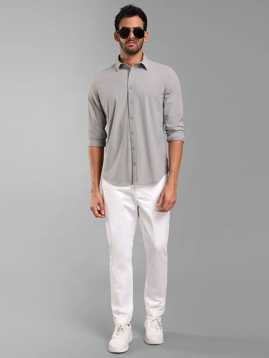 Stretch Nylon Regular Shirt