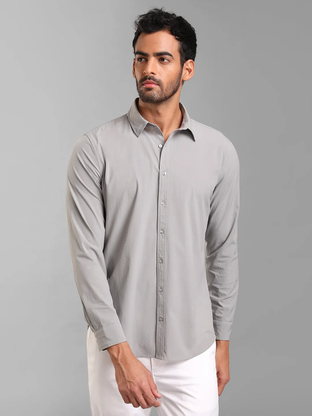 Stretch Nylon Regular Shirt