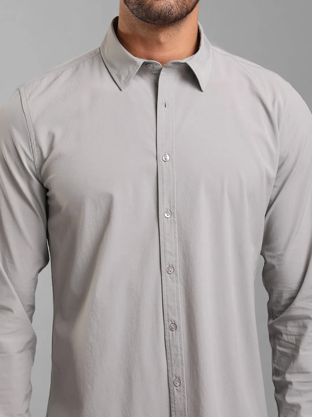 Stretch Nylon Regular Shirt