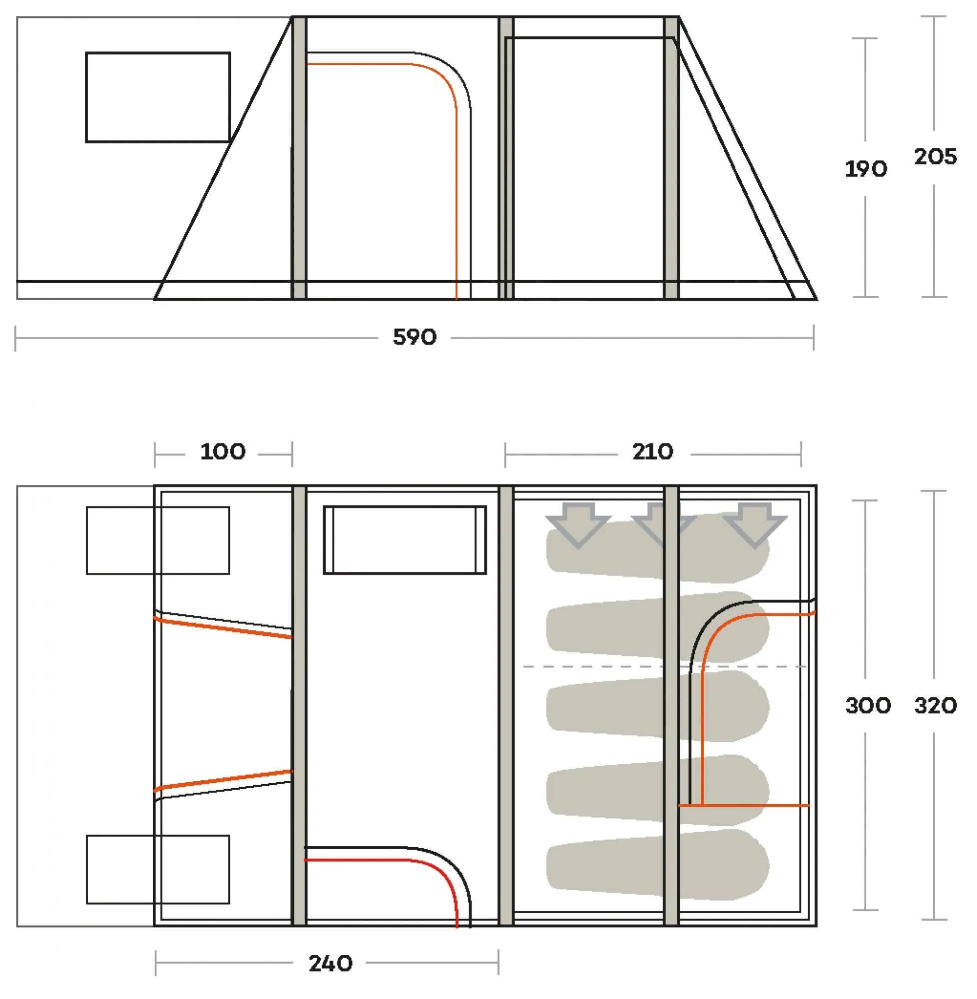 TENDA ALTAIR 5