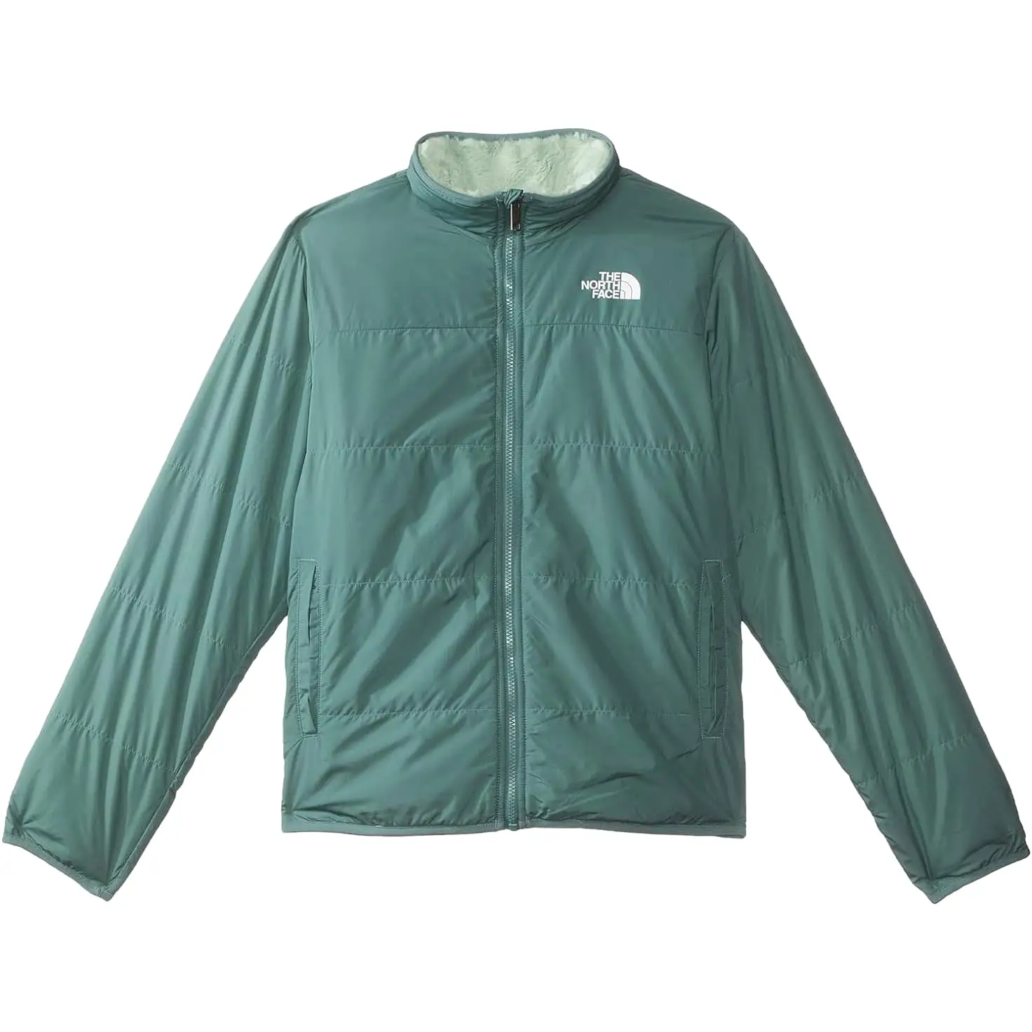 The North Face Dark Sage Reversible Mossbud Swirl Jacket