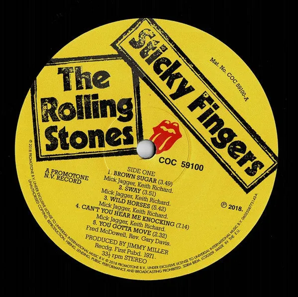 The Rolling Stones ~ Sticky Fingers