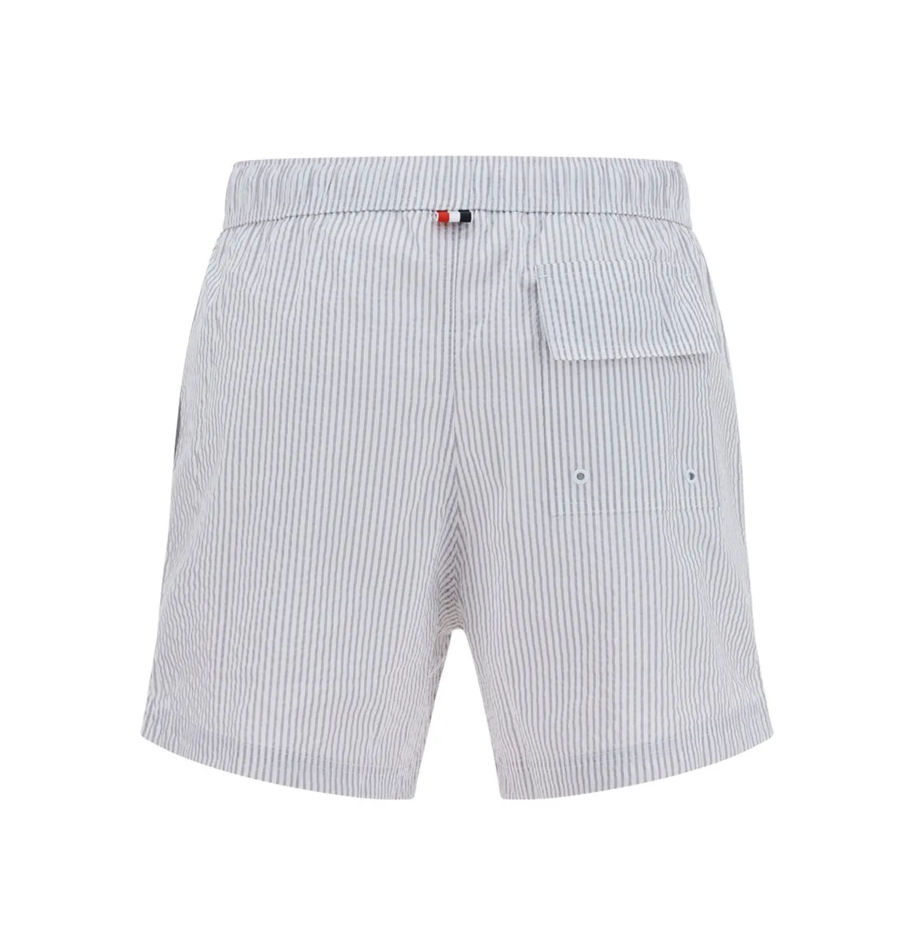 Thom Browne Striped Drawstring Swim Shorts