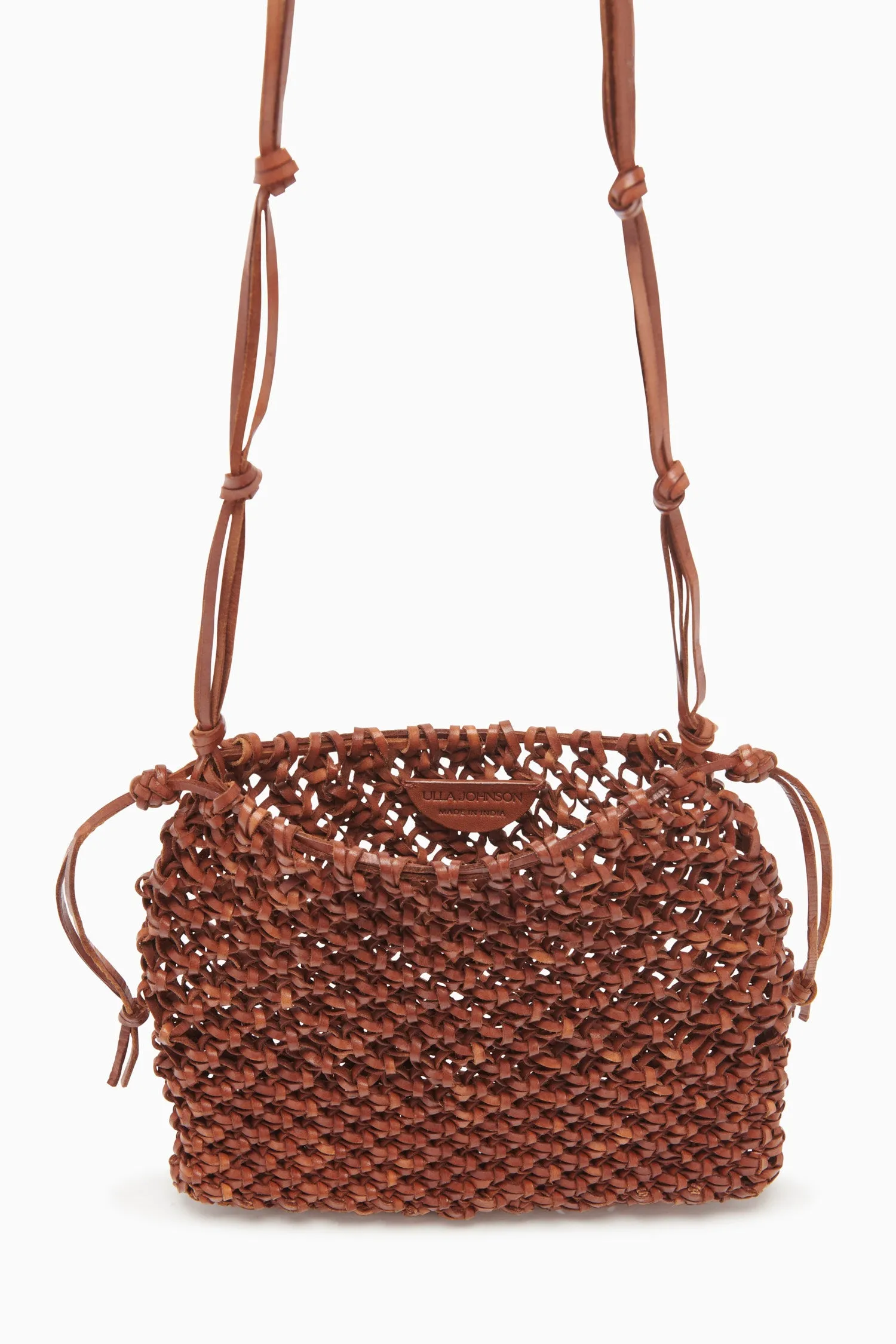 Tulia Knotted Crossbody - Pecan Brown