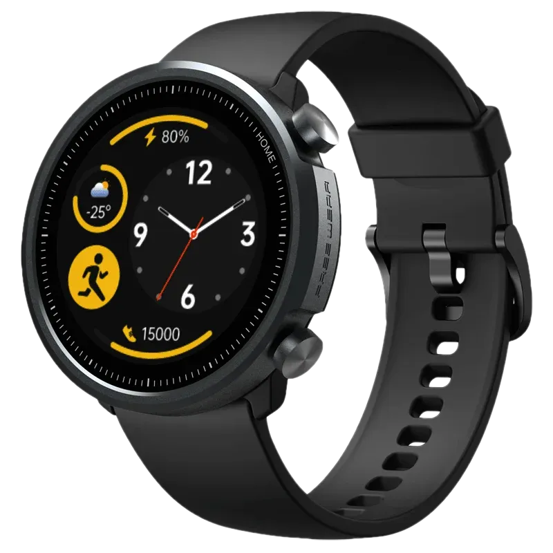 Unisex Global Version Blood Oxygen Heart Rate Monitor Waterproof Smartwatch