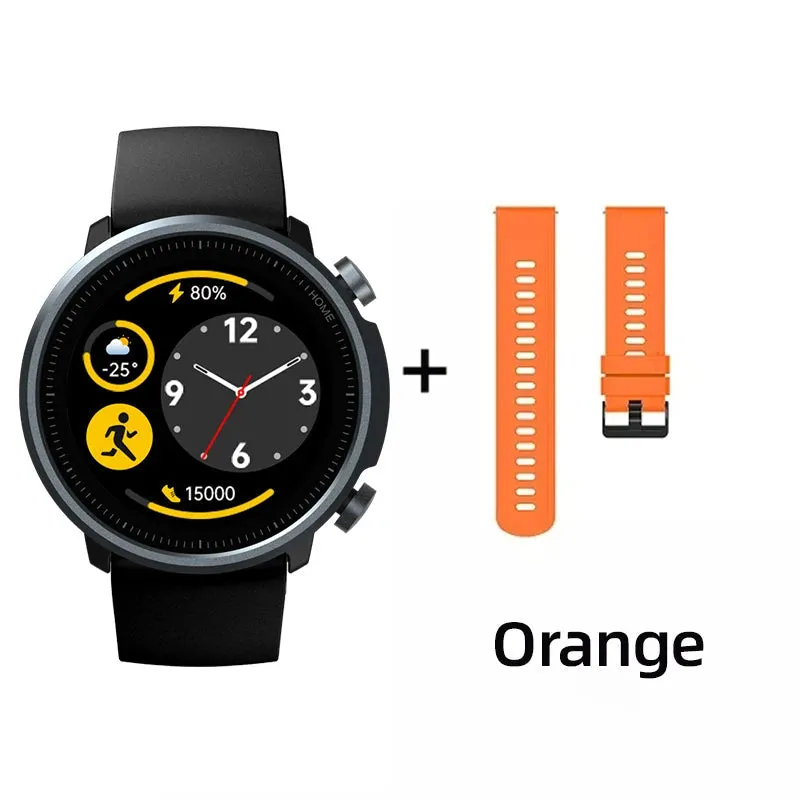 Unisex Global Version Blood Oxygen Heart Rate Monitor Waterproof Smartwatch