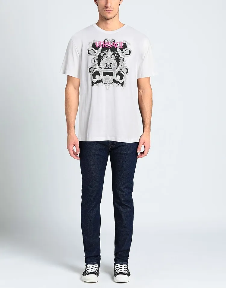 VERSACE  |Short Sleeves Luxury T-Shirts