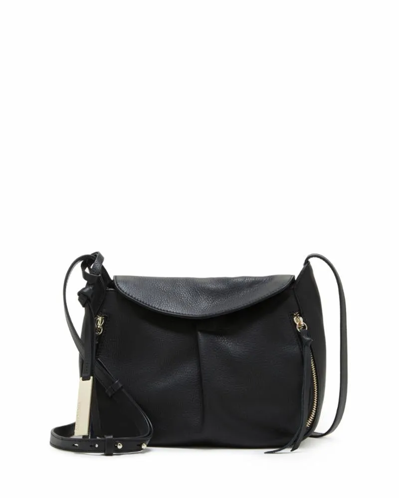 Vince Camuto Handbag CORLA CROSSBODY BLACK/INDIO PEBBLE