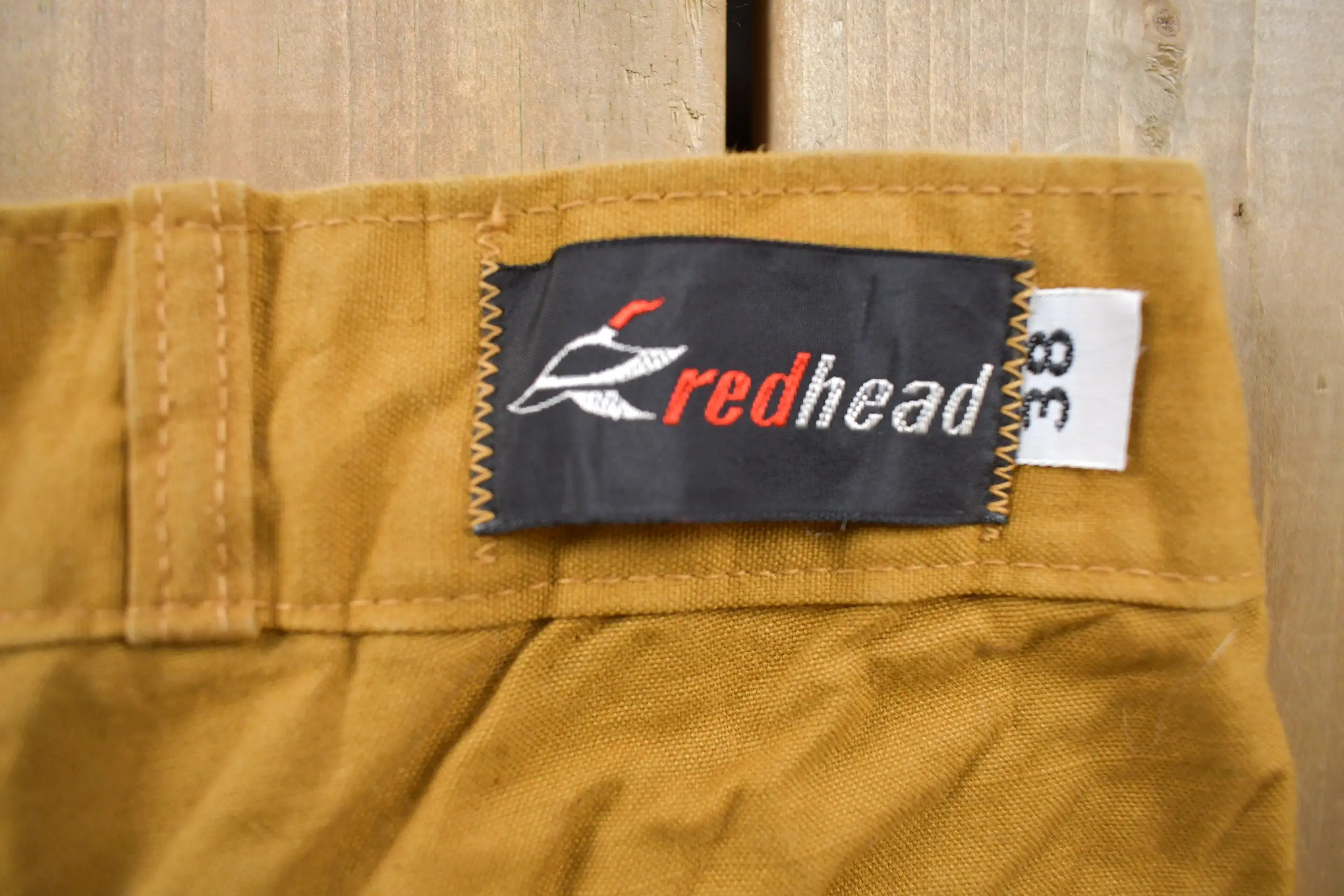 Vintage 1980's Red Head Double Knee Hunting Pants 36 x 30 / Made in USA / Rare Vintage / American / Streetwear Fashion / Vintage