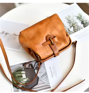 Women's Genuine Leather Mini Shoulder Bag