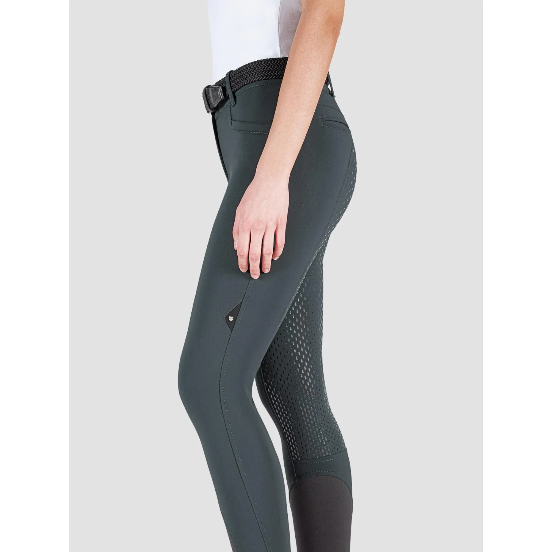 Women's high waist riding pants Equiline Full Grip Adellek