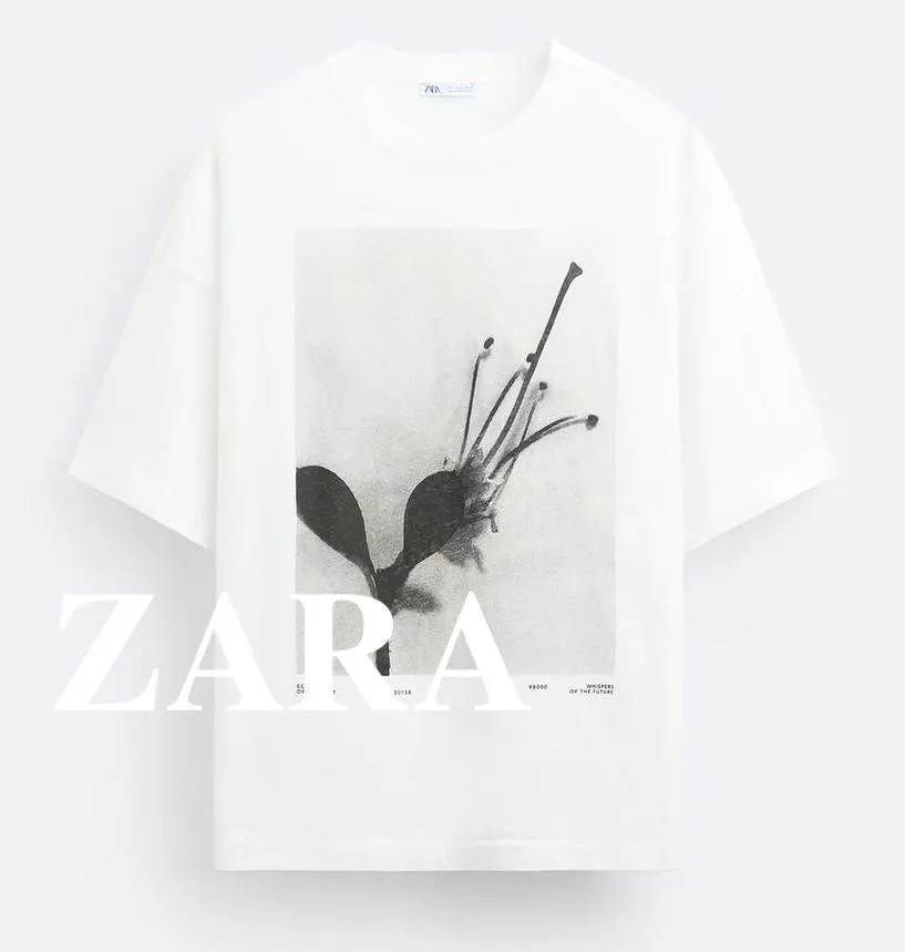 ZARA  |Short Sleeves T-Shirts